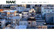Tablet Screenshot of naac.org